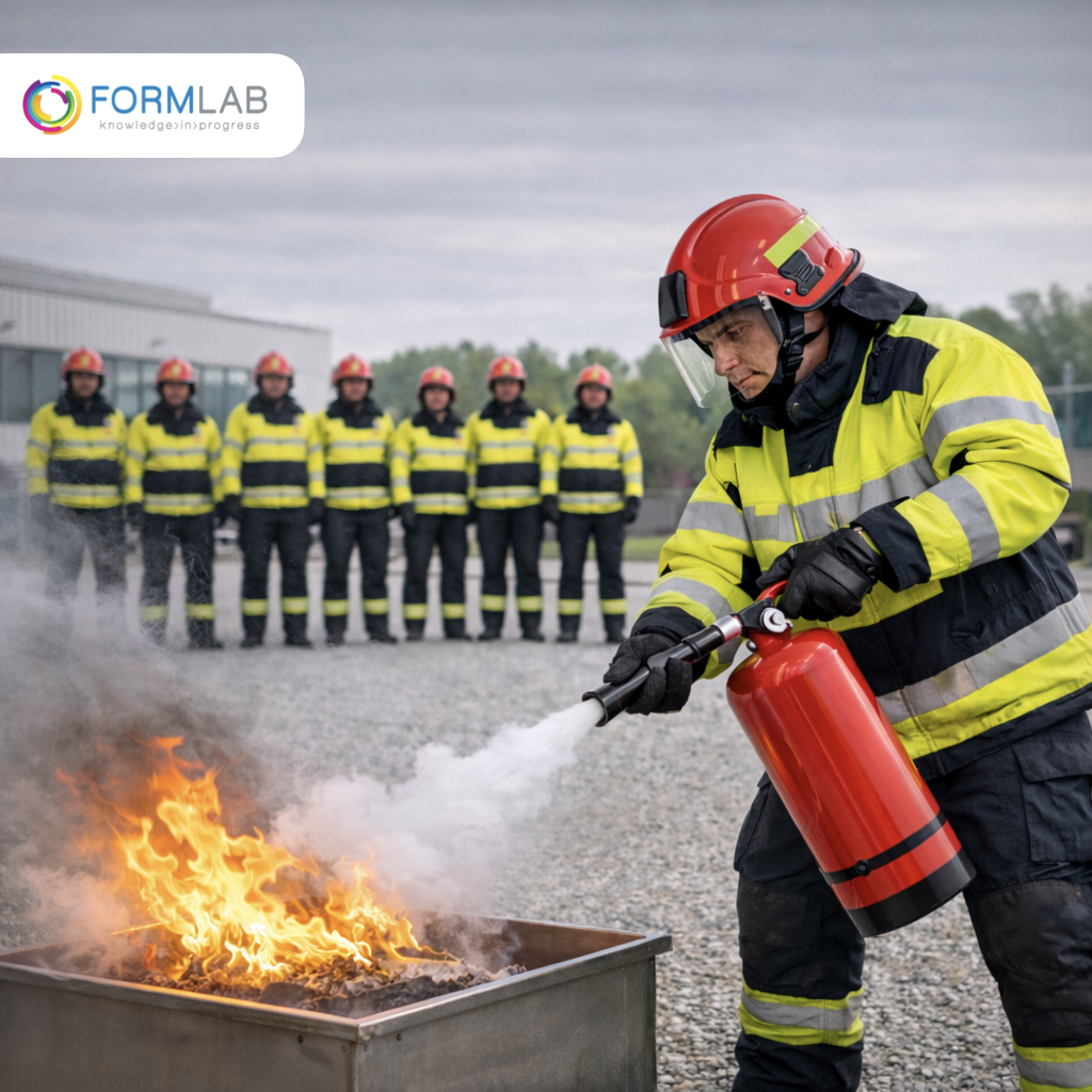 Corso di tipo 1-FOR: corso di formazione antincendio per addetti antincendio in attività di livello 1