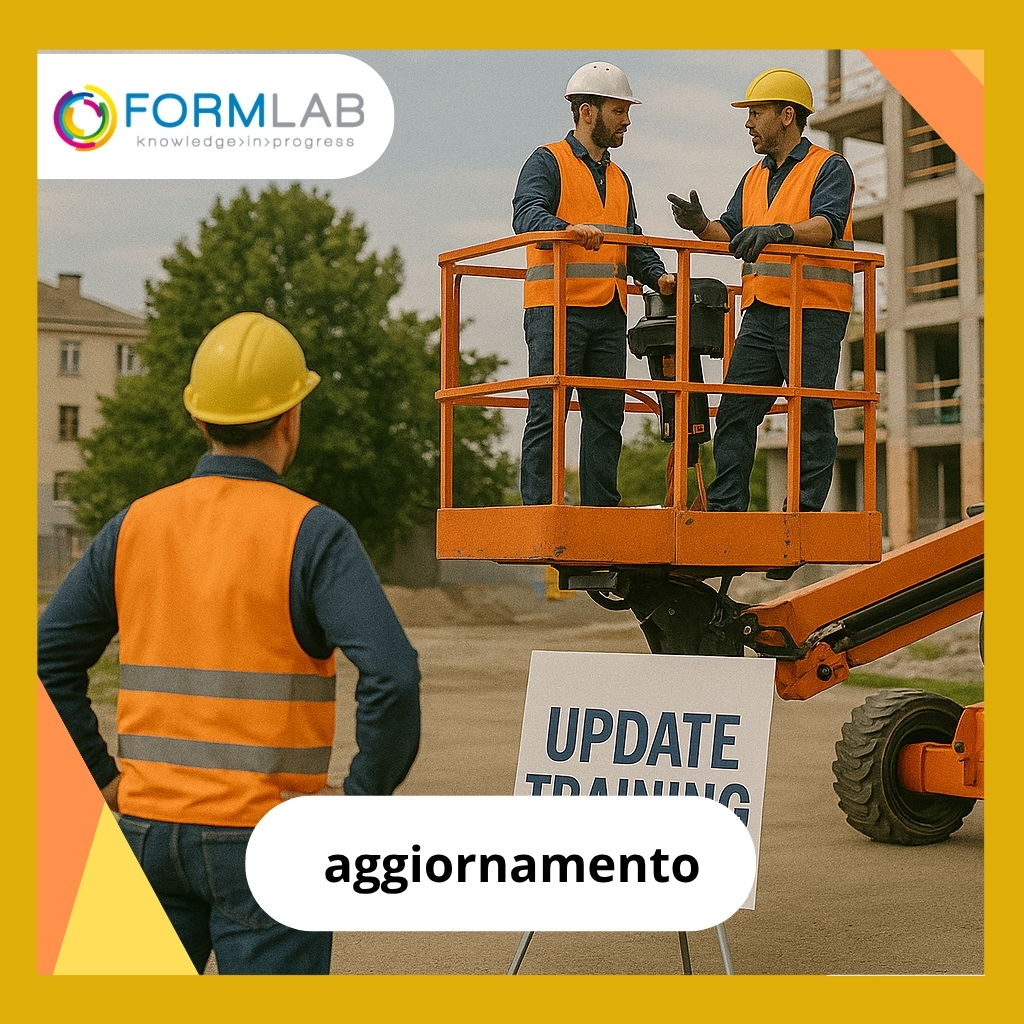 Aggiornamento per lavoratori addetti alla conduzione di piattaforme di lavoro mobili elevabili (PLE) con e senza stabilizzatori